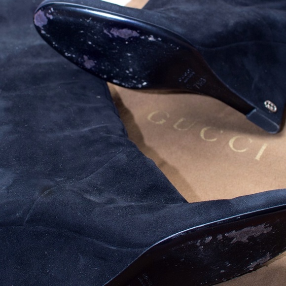 GUCCI SUEDE BOOTS - Picture 6 of 8